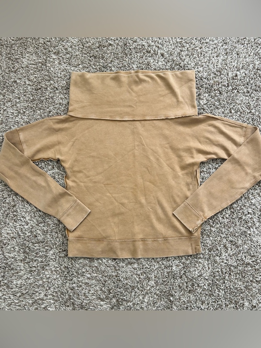 Free People FP We The Free “Not The Same” Off Shoulder Top Oversized Medium